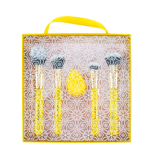YELLOW COLLECTION FULL FACE BRUSH SET